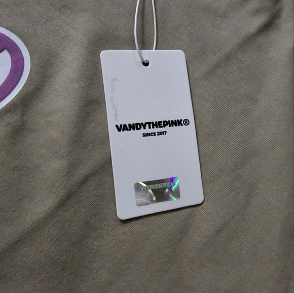 Vandy The Pink Retro Burger Shop Tee Khaki Junghoon Son Short Sleeve Mens XXL - Picture 6 of 6